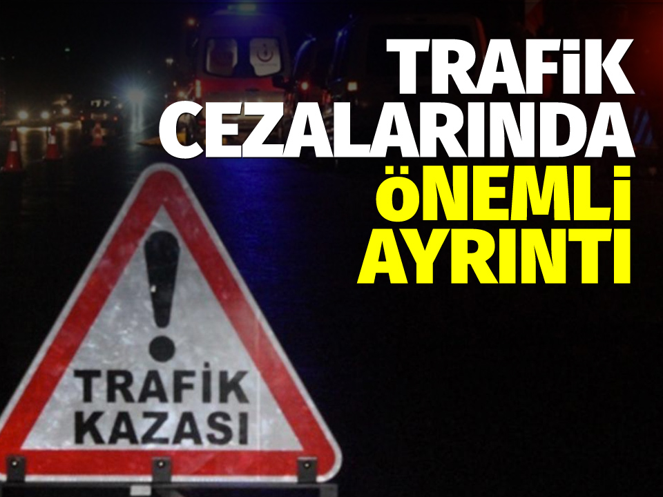 Trafik cezaları gibi idari cezalarda,