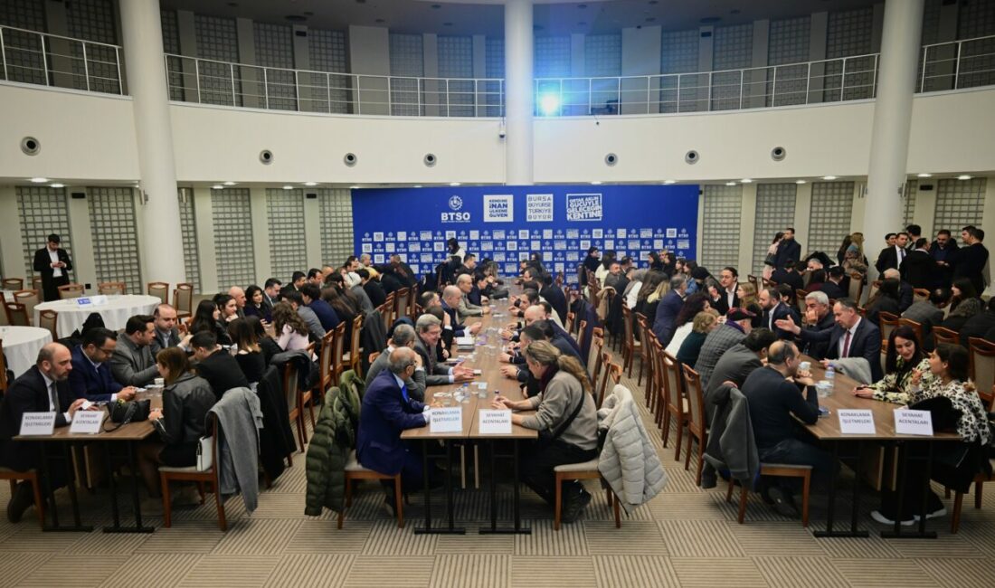 Turizm sektörü Bursa’da buluştu Bursa Ticaret ve Sanayi Odası (BTSO), turizm sektöründe iş birliğini