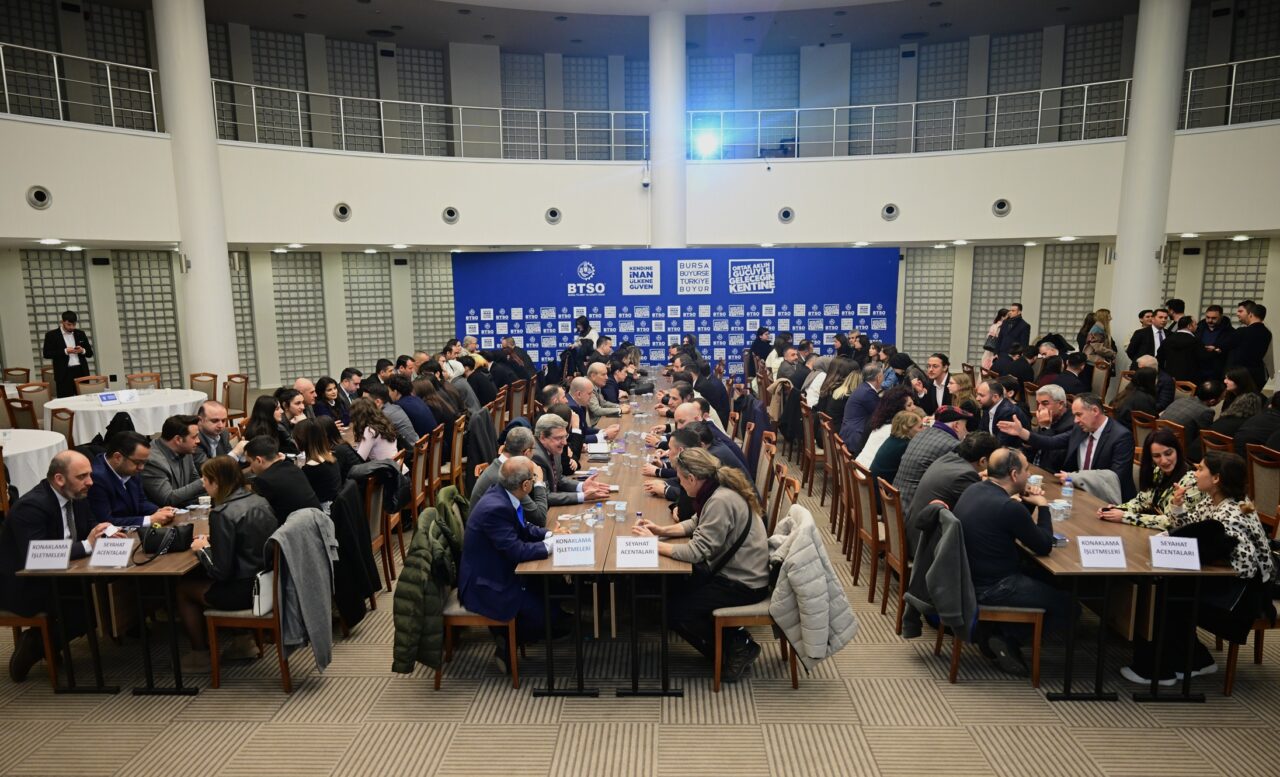 Turizm sektörü Bursa'da buluştu 6 turizm b2b networking bulusmasi 6