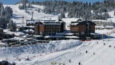 Uludağ’da mart ayında 1,5 metre kar!