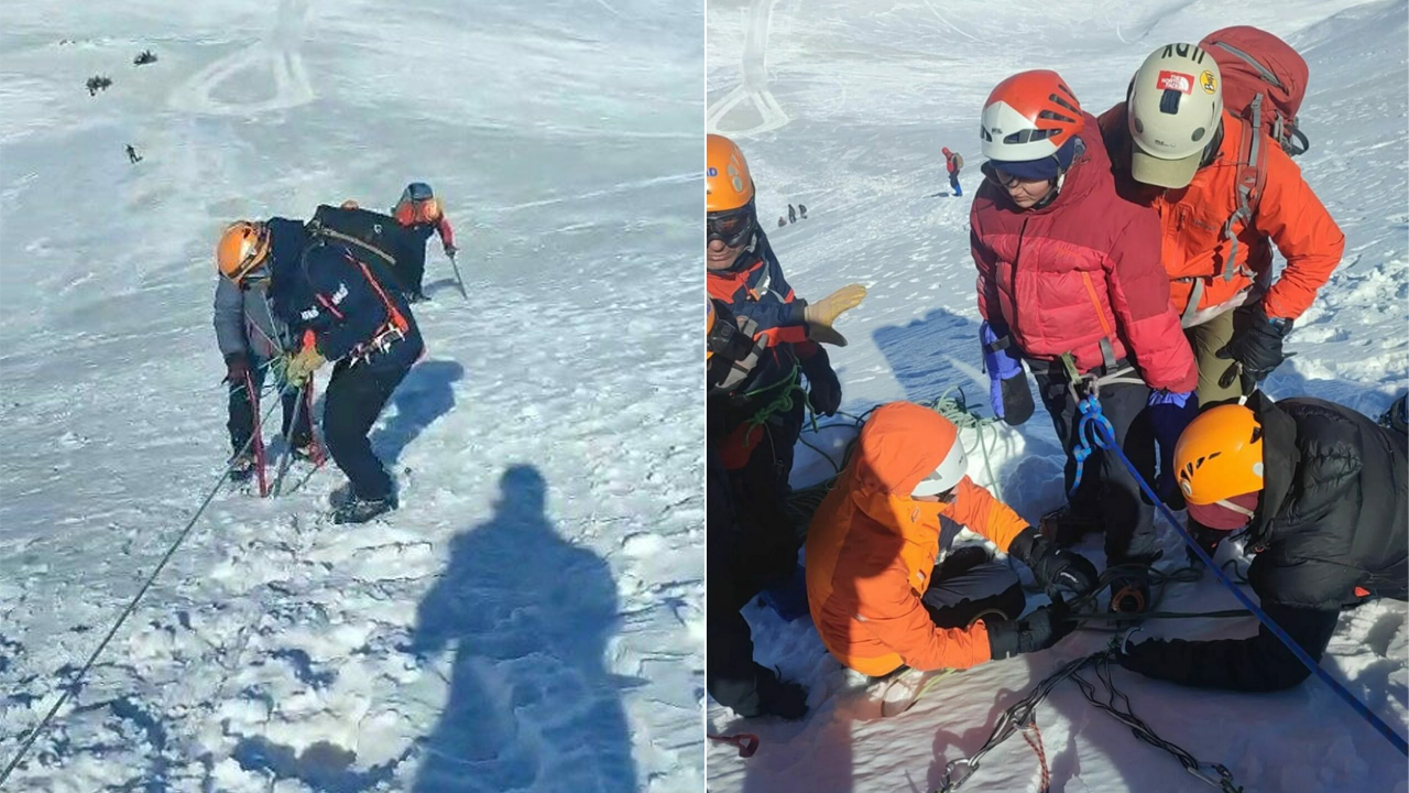 Bursa Uludağ’da kurtarma operasyonu Bursa Uludağ’da kurtarma operasyonu