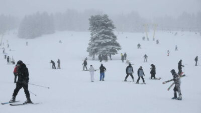 Bursa’nın zirvesi Uludağ’daki kar kalınlığı açıklandı