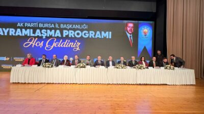 AK Parti Bursa’nın bayramlaşma töreninde dikkat çeken açıklamalar