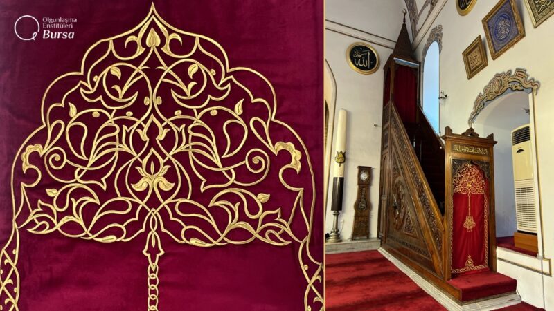 Bursa’nın önemli tarihi yapılarından biri olan Hüdavendigar Külliyesi içinde yer