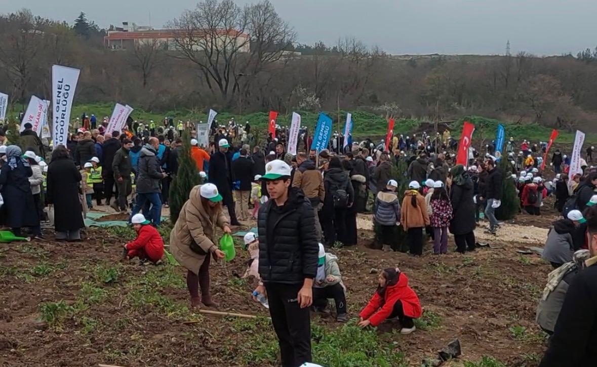 Bursa’nın ciğerlerine yeni nefes! Yüzlerce fidan toprakla buluştu