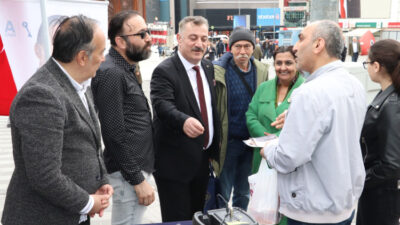 Bursa’da ücretsiz dağıtıldı 2 saatte tükendi