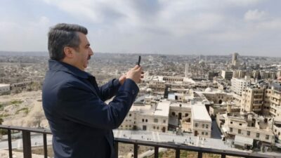 Başkan Oktay Yılmaz’a Halep’te ‘Bursa’ sürprizi