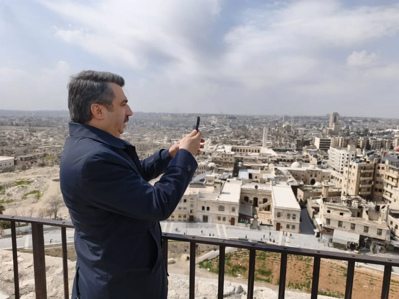 Başkan Oktay Yılmaz’a Halep’te ‘Bursa’ sürprizi