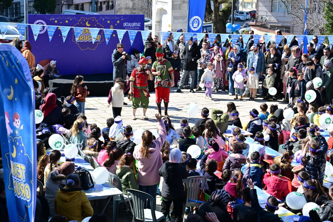 Bursa Yıldırım’da miniklerin tekne orucu heyecanı