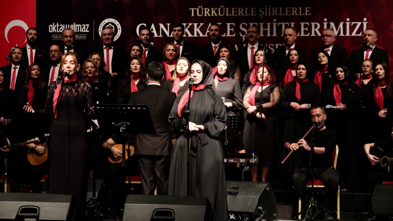 Bursa Yıldırım'da Çanakkale ruhu türkülerle yaşatıldı 7 yb 7 14