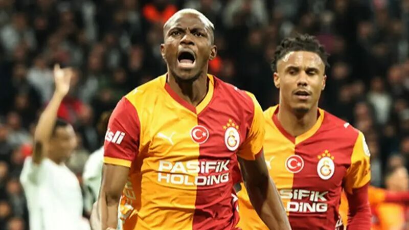 Galatasaray, Süper Lig'in 25. haftasında konuk olduğu Beşiktaş'ı mağlup etti