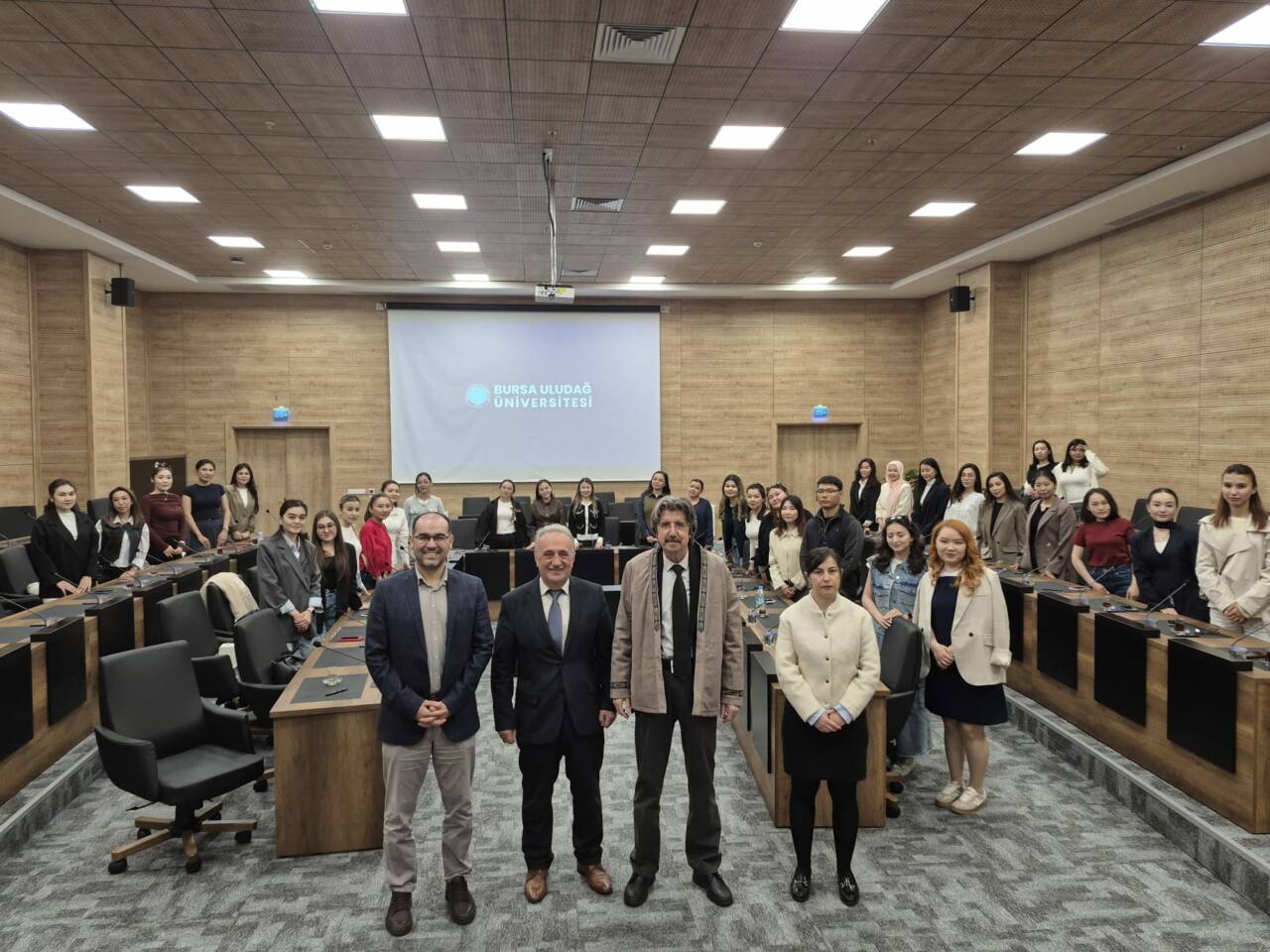 Bursa Uludağ Üniversitesi'nin Kazak misafirleri 5 1 5