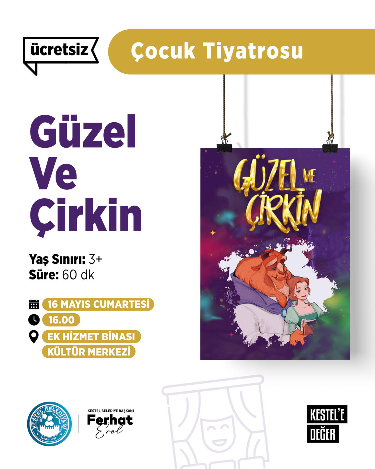Bursa Kestelliler mayısta kültür sanata doyacak 3 Kestel Belediyesi’nden Mayıs’ta Dolu Dolu Kültür Sanat Programı