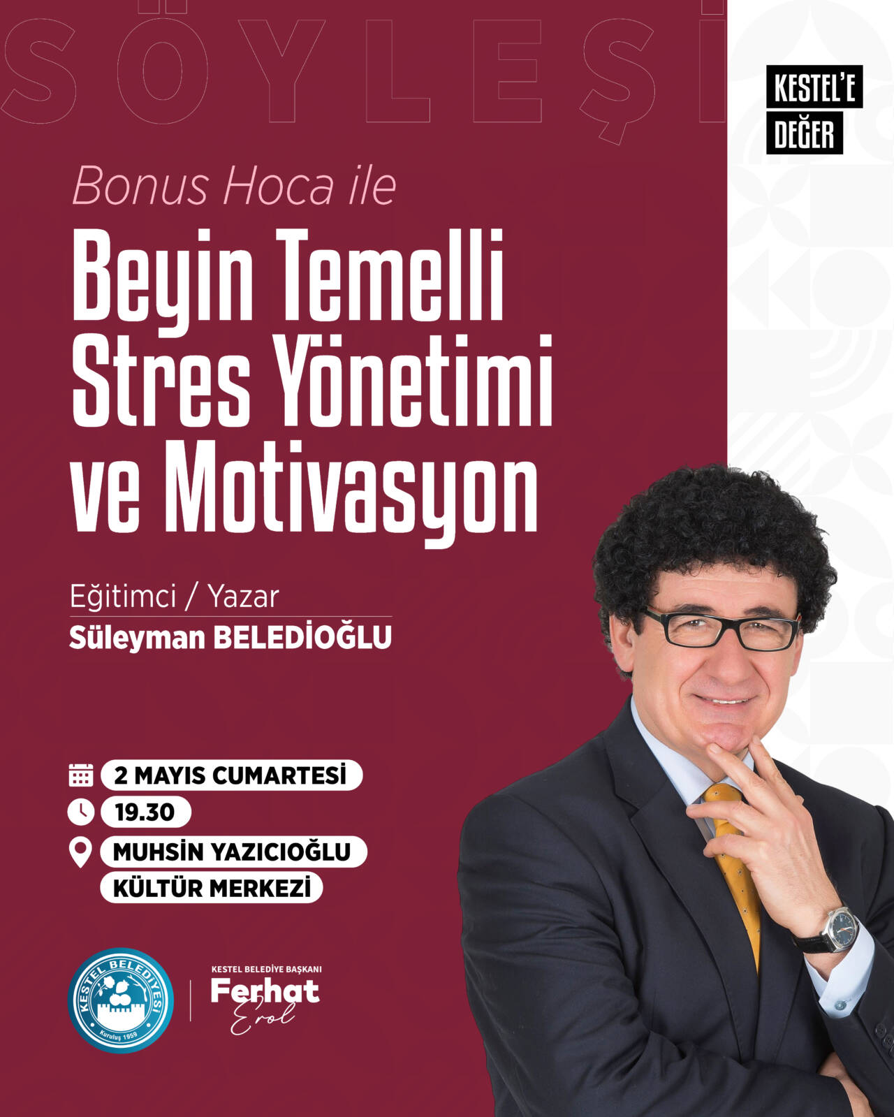 Bursa Kestelliler mayısta kültür sanata doyacak 4 Kestel Belediyesi’nden Mayıs’ta Dolu Dolu Kültür Sanat Programı
