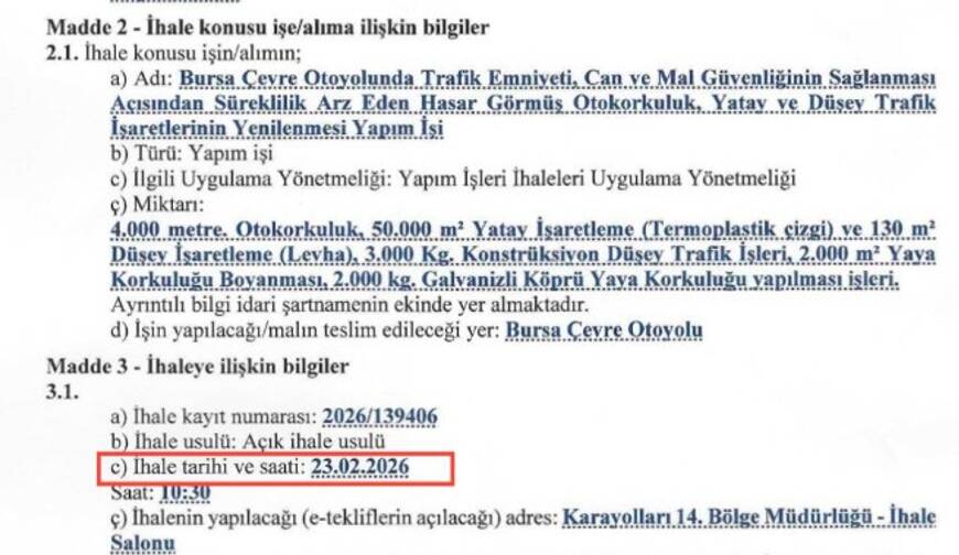 Bu gol göz göre göre geldi: Bursa Çevre Yolu özelleştirmeye girdi paralı oluyor!