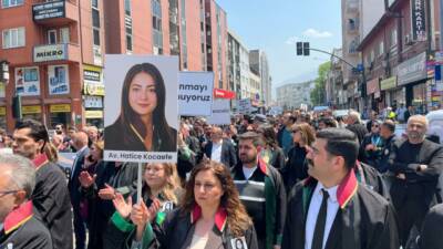 Gürsu'da silahlı saldırı sonucu hayatını kaybeden Avukat Hatice Kocaefe için