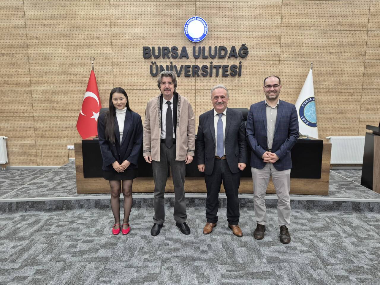 Bursa Uludağ Üniversitesi'nin Kazak misafirleri 1 3 4