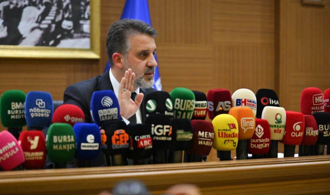 Bursa Büyükşehir Belediye Başkan Vekili Şahin Biba’nın bugün Çevre, Şehircilik