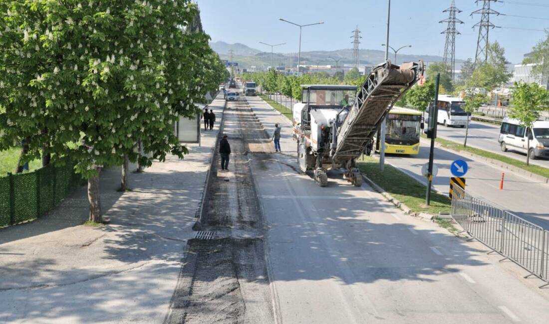 Şehrin 17 ilçesinde ulaşım yatırımlarını hız kesmeden sürdüren Bursa Büyükşehir