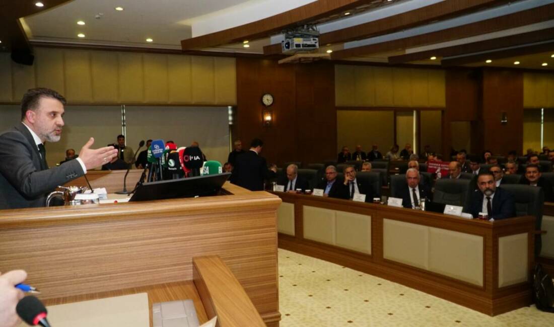Bursa Büyükşehir Belediye Meclisi’nin 2024–2029 seçim döneminin 4. olağan toplantısının