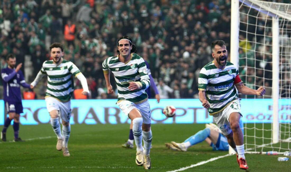 Bursa’da nefesler tutuldu; Bursaspor’a şampiyonluğun kapısını açacak gün geldi çattı… Lider Bursaspor bugün en yakın takipçisi Mardin 1969 Spor’u konuk