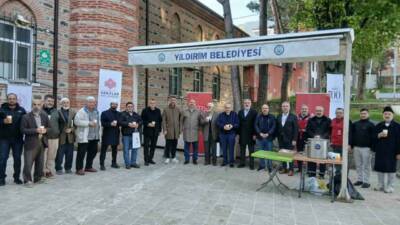 Bursa’nın fethinin 700. yılı kapsamında Namazgâh Camii’nde Bursa Valiliği tarafından