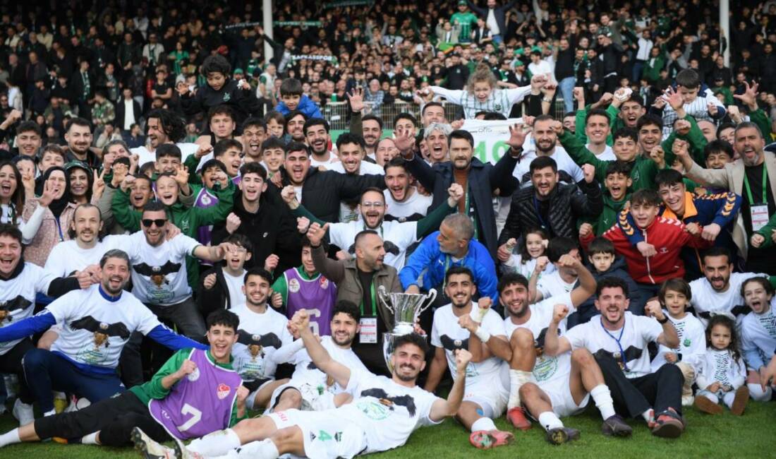 3.Lig 1.Grup’ta tarihi bir başarıya imza atarak şampiyon olan ve