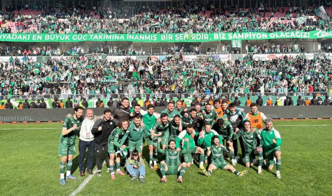 Eskişehir'i adeta Bursa'ya çeviren Bursaspor'un, Ankara Demirspor maçından önemli notlar...