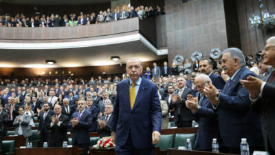 Cumhurbaşkanı ve AK Parti Genel Başkanı Recep Tayyip Erdoğan, partisinin