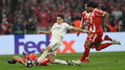 UEFA Şampiyonlar Ligi çeyrek final rövanş maçında Bayern Münih, Real