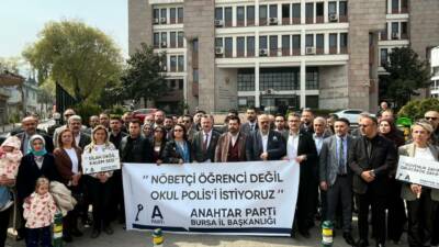 Anahtar Parti Bursa İl Başkanı Fikret Aslan, eğitim kurumlarında artan