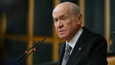Milliyetçi Hareket Partisi (MHP) Genel Başkanı Devlet Bahçeli, terörsüz Türkiye