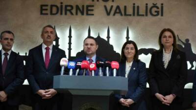 Adalet Bakanı Akın Gürlek, Edirne’de yaptığı açıklamada kamuoyunda gündem olan