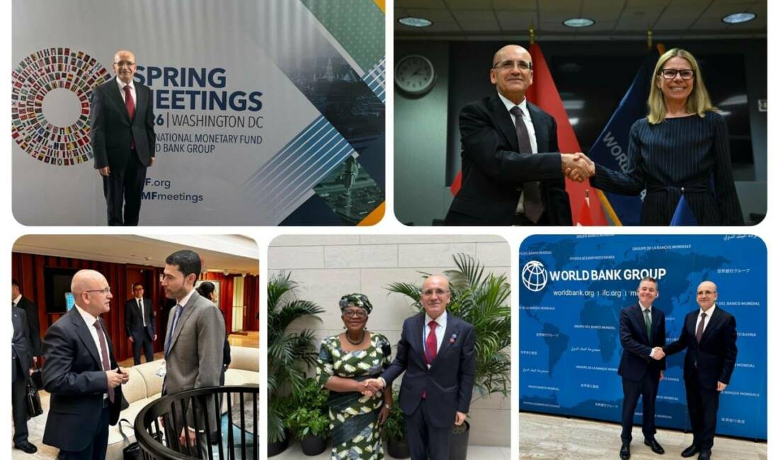 Bakan Şimşek’ten IMF-Dünya Bankası temasları Hazine ve Maliye Bakanı Mehmet Şimşek, "IMF-Dünya Bankası Bahar Toplantıları