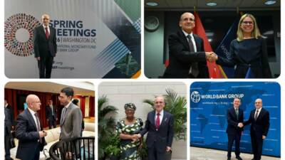Hazine ve Maliye Bakanı Mehmet Şimşek, "IMF-Dünya Bankası Bahar Toplantıları
