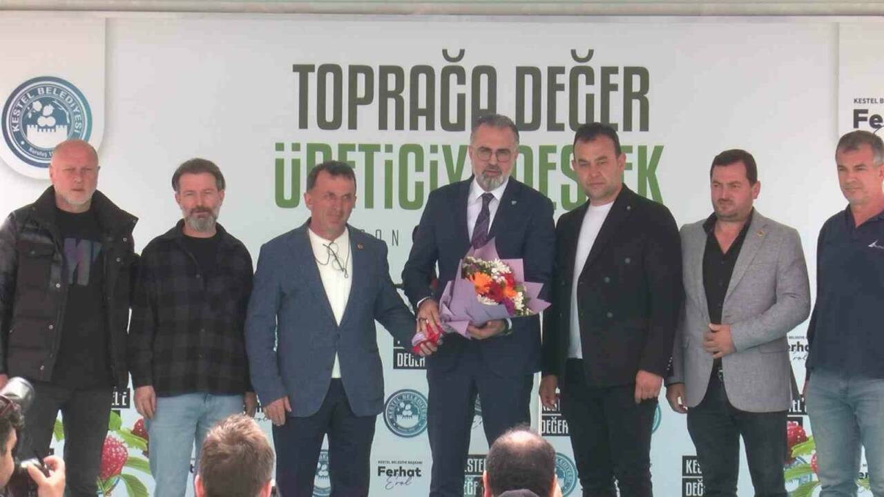 Bursa'nın tarımsal üretim vizyonuna imza proje! 7 bursada ahududu ureticilerine mujde 098baec826c2