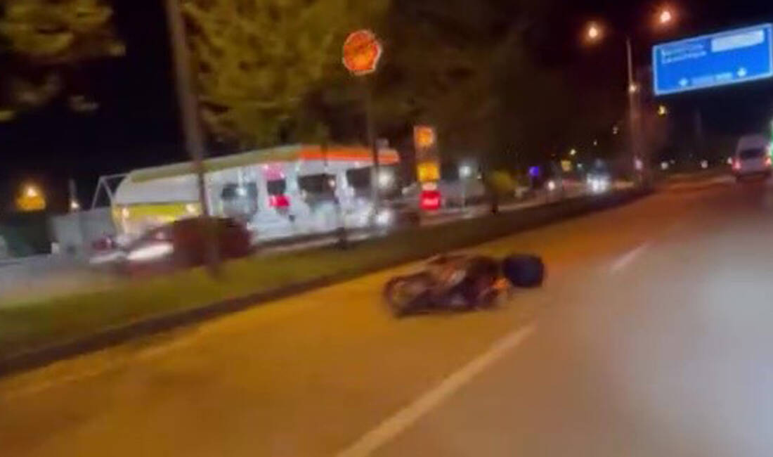 Bursa’da motosiklet kazası! Durumu ağır… Bursa’nın Karacabey ilçesinde meydana gelen motosiklet kazasında sürücü ağır yaralandı.