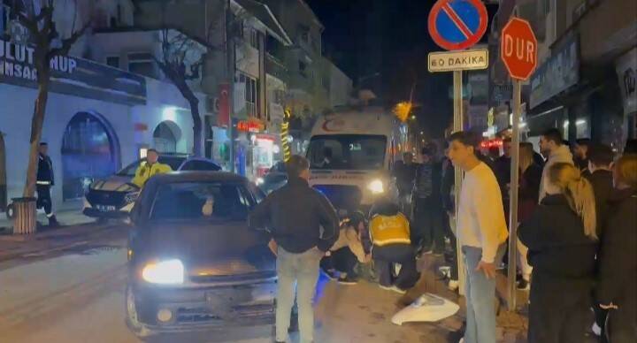 Bursa'da otomobil ile motosiklet çarpıştı 2 bursada otomobil ile motosiklet carpisti 23f76ceb687b