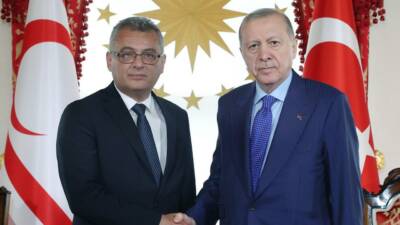 Cumhurbaşkanı Recep Tayyip Erdoğan, Kuzey Kıbrıs Türk Cumhuriyeti Cumhurbaşkanı Tufan