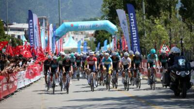61. Cumhurbaşkanlığı Türkiye Bisiklet Turu'nda (TUR 2026) Aydın-Marmaris etabının startı