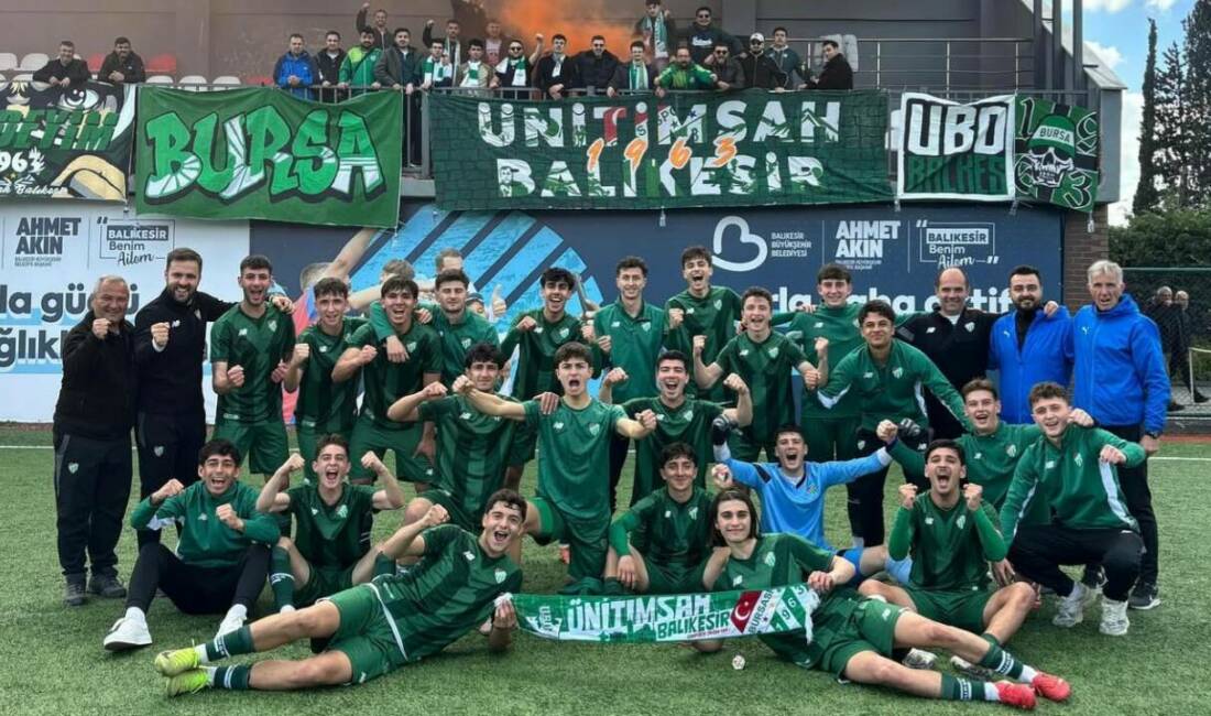 Bursaspor’a ilk şampiyonluk abilerinden önce gençlerden geldi U19 Gelişim Ligi 1. Grup’ta mücadele eden, Turhan Şen’in çalıştırdığı