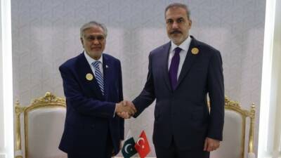 Dışişleri Bakanı Hakan Fidan, Pakistan Dışişleri Bakanı Muhammad Ishaq Dar