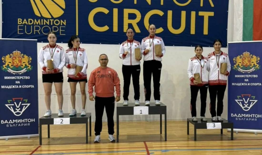 Osmangazili badmintonculardan Bulgaristan’da çifte başarı Bursa’yı ve Türkiye’yi uluslararası arenada temsil eden Osmangazi Belediyespor Badminton