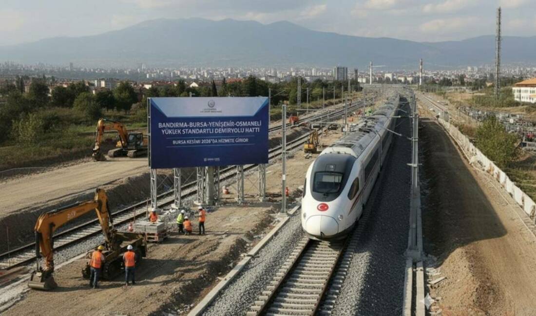 AK Parti Bursa İl Başkanı Davut Gürkan, Bursa'nın Hızlı Tren