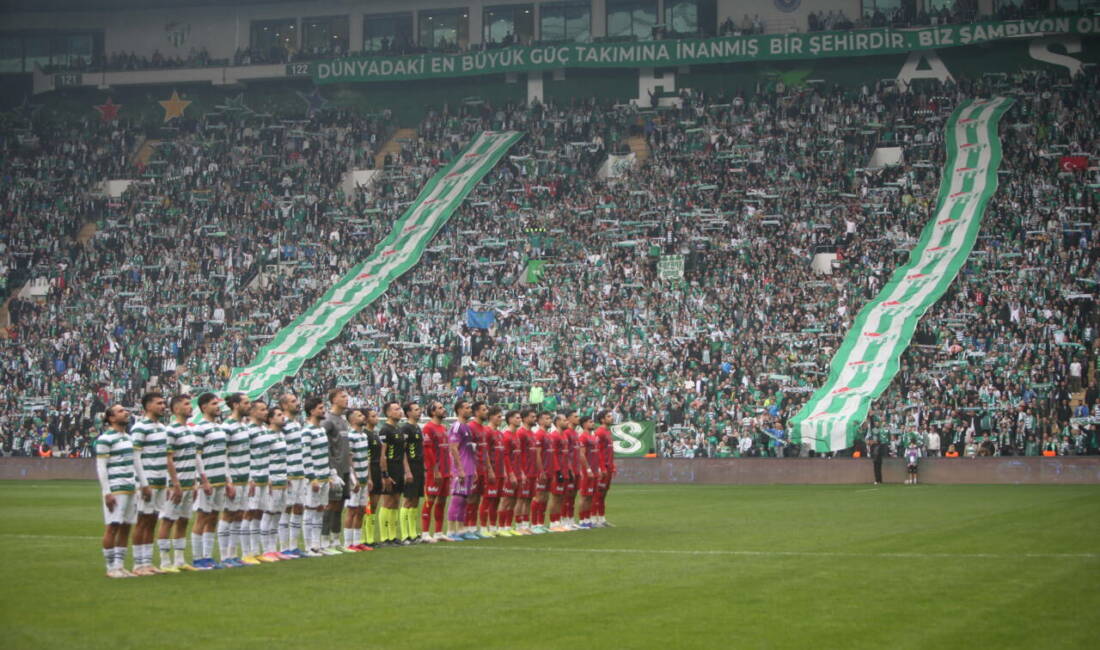 Bursaspor’dan yeni taraftar rekoru! İşte Mardinspor maçının taraftar sayısı 43 bin 560 Bursaspor taraftarı, Mardinspor maçı için Atatürk Spor