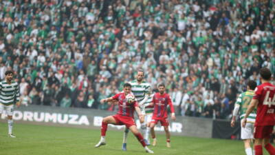 Bursaspor’da Mardin karşısında sarı kart gören Alperen Babacan, cezalı duruma