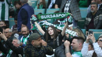 45 bin 450 Bursaspor taraftarı, Somaspor maçı için Atatürk Spor