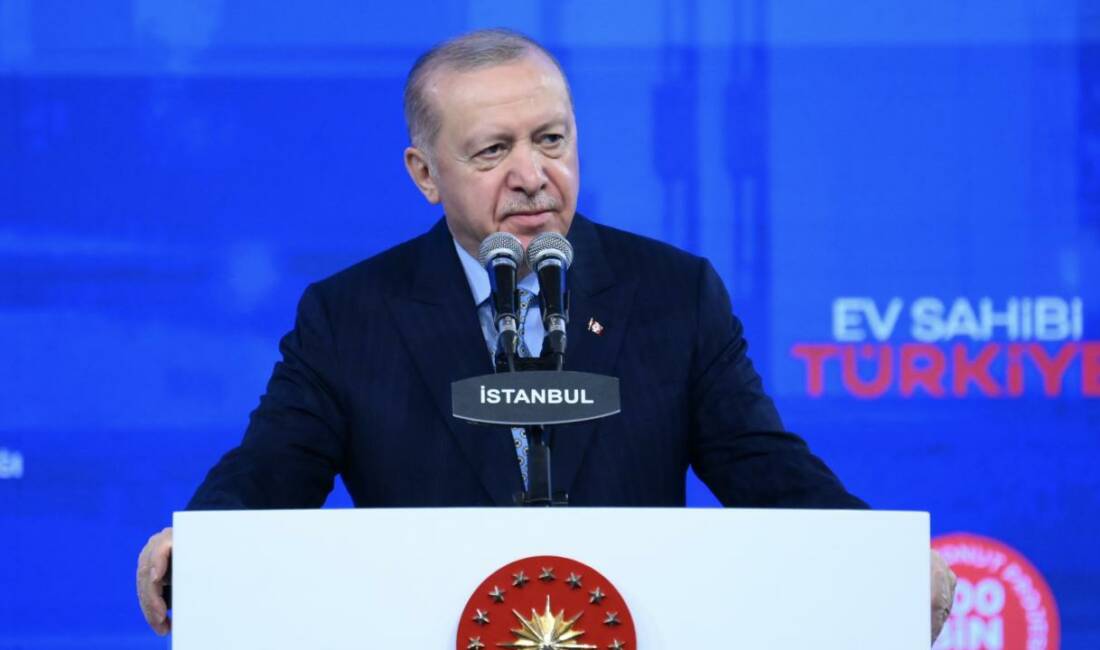 Türkiye’de ilk! Cumhurbaşkanı Erdoğan duyurdu Cumhurbaşkanı Erdoğan, İstanbul’daki "Yüzyılın Konut Projesi" kura töreninde, kiralık konut