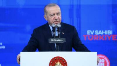 Cumhurbaşkanı Erdoğan, İstanbul’daki "Yüzyılın Konut Projesi" kura töreninde, kiralık konut