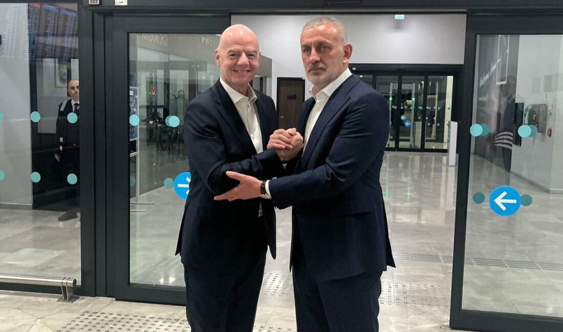 FIFA Başkanı Gianni Infantino, FIFA Arena Projesi'nin bugün yapılacak resmi